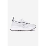 Valmenti Kadın Hakiki Deri Beyaz/Lame Sneakers & Spor Ayakkabı 04 401 BN AYK SK25-26 BEYAZ/LAME