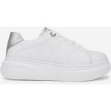 Valmenti Kadın Hakiki Deri Beyaz/lame Sneakers & Spor Ayakkabı 1116 16000 Bn Ayk SK25-26 Beyaz/lame - Beyaz - Lame