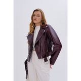 Valmenti Kadın Hakiki Deri Bordo Mont 616 Z-3934 Bn Derımont SK24/25 Bordo Dr - XL