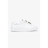 Valmenti Kadın Hakiki Deri Kırık Beyaz Sneakers & Spor Ayakkabı 1116 31-1 BN AYK SK25-26 OFF WHITE FLTR