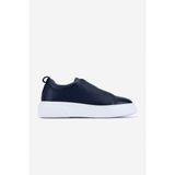 Valmenti Kadın Hakiki Deri Lacivert Sneakers & Spor Ayakkabı 1163 1600 Bn Ayk SK25-26 Lacı Fltr