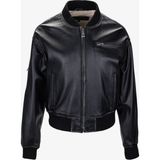 Valmenti Kadın Hakiki Deri Siyah Deri Mont 993 Bomber Byn Derımont SK25/26 Sıyah Sılme - 2XL