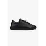 Valmenti Kadın Hakiki Deri Siyah Floter Sneakers & Spor Ayakkabı 1116 31-1 BN AYK SK25-26 SIYAH FLTR