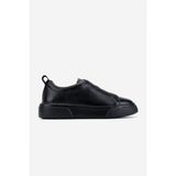 Valmenti Kadın Hakiki Deri Siyah Floter Sneakers & Spor Ayakkabı 1163 1600 Bn Ayk SK25-26 Sıyah Fltr