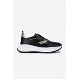 Valmenti Kadın Hakiki Deri Siyah Sneakers & Spor Ayakkabı 04 401 BN AYK SK25-26 SYH/LIGHT GOLD
