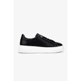 Valmenti Kadın Hakiki Deri Siyah Sneakers & Spor Ayakkabı 04 VAL-502 BN AYK SK25-26 SIYAH NAPPA