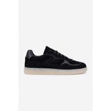Valmenti Kadın Hakiki Deri Siyah Sneakers & Spor Ayakkabı 154 6634 BN AYK SK25-26 SYH SUET/CRISPY