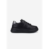 Valmenti Kadın Hakiki Deri Siyah/Antrasit Sneakers & Spor Ayakkabı