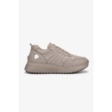 Valmenti Kadın Hakiki Deri Vizon Sneakers & Spor Ayakkabı 1065 901 BN AYK SK25-26 VIZON DR