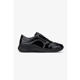 Valmenti Kadın . Siyah Rugan Sneakers & Spor Ayakkabı 1065 161-1184 BN AYK SK24-25 SIYAH KRSK RGN