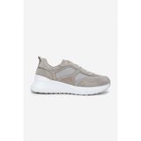 Valmenti Kadın Sneakers & Spor Ayakkabı 1050 05 Bn Ayakkabı SK24-25 Bej Suet/bej Prst