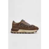 Valmenti Kadın Taba Süet Deri Sneakers & Spor Ayakkabı 1011 6187 Bn Ayk Sk23/24