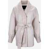 Valmenti Kadın Tekstil Bej Kaban 616 5277 Bn Kaban SK25/26 Bej Kasmır - XL