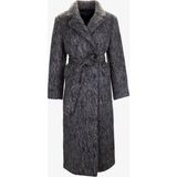Valmenti Kadın Tekstil Vizon Kaban Mont 616 85809 Bn Manto SK25/26 Vızon - XL