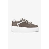 Valmenti Kadın Vizon Hakiki Deri Sneakers & Spor Ayakkabı