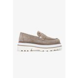 Valmenti Lacivert Erkek Süet Loafer 771 500 ERK AYK Y24