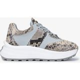 Valmenti Lyra Kadın Gri Deri Sneakers & Spor Ayakkabı 1011 6416 Bn Ayk Y24