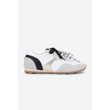 Valmenti Méliné Kadın Deri Sneakers & Spor Ayakkabı 1117 428-Su Bn Ayk Y25 Bıanco/Platın - Beyaz