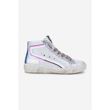 Valmenti Méliné Kadın Deri Sneakers & Spor Bot 1117 321 Nkc Bn Bot Y25 Crack Lam - Gümüş