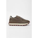 Valmenti Siyah Kadın Deri Sneaker 1011 6215 BN AYK SK23/24