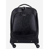 Valmenti Unisex Hakiki Deri Siyah Deri Valiz 147 5085 Valız Y25 Sıyah Dr - 39*47*23