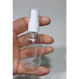 Valor 100 Adet Boş Şişe Spreyli Kolonya Şişesi Doldurulabilir Cep Plastik Parfüm Şişesi 50 ml