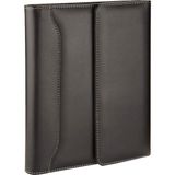 Valor 2k 4513 Ajanda Tarihsiz Kareli 17 x 24 cm Ajanda/defter Hesap Makineli Suni Deri Organizer, Siyah