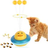 Valor 360° Dönen Ördek Şekilli Interaktif Kedi Oyuncağı – Atıştırmalık Dispenserli Zeka Geliştirici Kedi