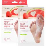 Valor Ariul Smooth & Pure Softening Foot Peeling Mask Sheet 2 Pairs - Çorap Tipi Deri Yumuşatan Ayak Peel