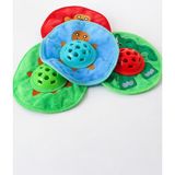 Valor Busstier Çok Renkli Sesli Kedi Köpek Oyuncağı Ödül Mamaları Için Zeka Geliştirici Puzzle Mama Topu
