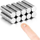 Valor Hdg 100 Adet Çap 6mm x Kalınlık 1mm Yuvarlak Süper Güçlü Neodyum Mıknatıs