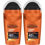 Valor L’oréal Paris 2'li Men Expert Thermic Resist Anti-Perspirant Roll On Deodorant Seti