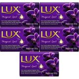 Valor Lux Magical Spell Katı Sabun, 80G, Egzotik Çiçekler ve Esansiyel Yağ, 5'li Set