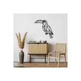 VALOR MAKİNA TASARIM DODO KUŞ TASARIMLI TABLO Siyah 40 x 38