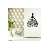 VALOR MAKİNA TASARIM GELİN TASARIMLI DUVAR TABLO SİYAH 40 x 33