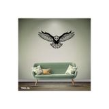 VALOR MAKİNA TASARIM KARTAL FİGÜRLÜ DUVAR TABLO SİYAH 30 x 60
