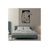 VALOR MAKİNA TASARIM KARTAL FİGÜRLÜ TABLO SİYAH 40 x 60