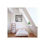 VALOR MAKİNA TASARIM KEDİLİ TABLO SİYAH 30 x 30