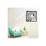 VALOR MAKİNA TASARIM- KEDİLİ TABLO SİYAH 60 x 60