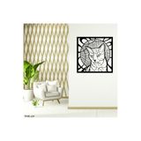 VALOR MAKİNA TASARIM KEDİLİ TABLO SİYAH 80 x 80