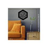 VALOR MAKİNA TASARIM KELİME-İ TEVHİD YAZILI TABLO SİYAH 30 x 27