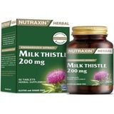 Valor Nutraxin Milk Thistle Deve Dikeni Tohumu Ekstresi 200 Mg 60 Tablet + Facial Cleanser Hediye, Snowco