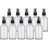 Valor Paradise 10 Adet 50 ml Cam Yeniden Doldurulabilir Sprey Kolonya Boş Parfüm Şişesi