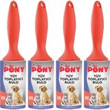 Valor Pony Tüy Toplayici Rulo 4 Lü Set Kedi Köpek