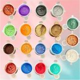 Valor Reçine Mica Toz Pigment Seti 19X14ML Boya, Mum Boyası, Pigment Boya -A1