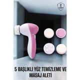 Valor Taşınabilir Yüz Temizleme Cihazı Masaj, Peeling, Temizlik 5 Başlıklı