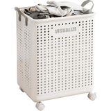 Valor Tekerlekli Katlanabilir Çok Amaçlı Sepet, 40 Litre, Havalandırmalı Tasarım (Gri)