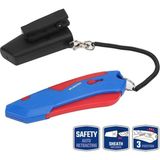 Valor Workpro WP213010 Kemer Askı Kancalı Otomatik Geri Çekilebilir Mandallı Rötuş Maket Bıçağı + 3 Adet
