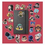 Valorant Paketi/bullet Journal Defter Çıkartma Ajanda Laptop Etiket, 8687768568236 - Option-1 - -50 C