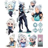 Valorant Sticker Telefon Laptop Notebook Tablet Defter Matara Stiker Etiket ST489